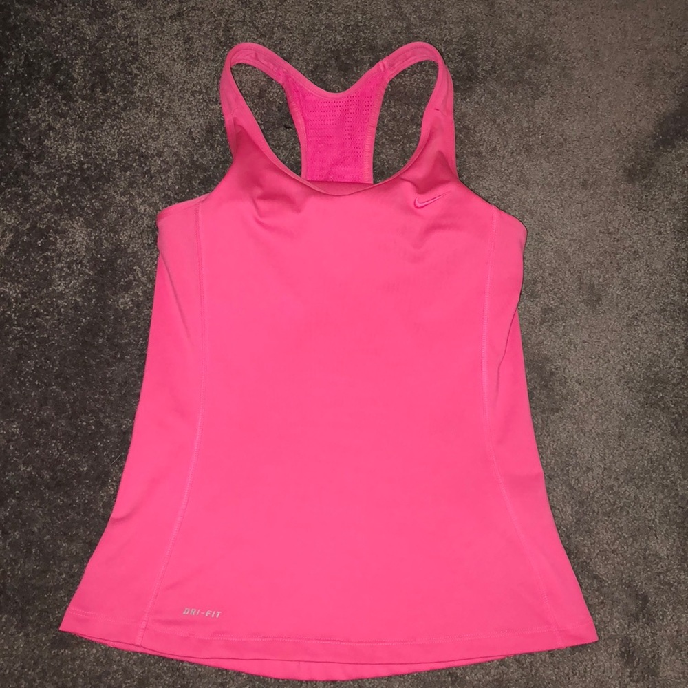 Hot pink Nike Racerback